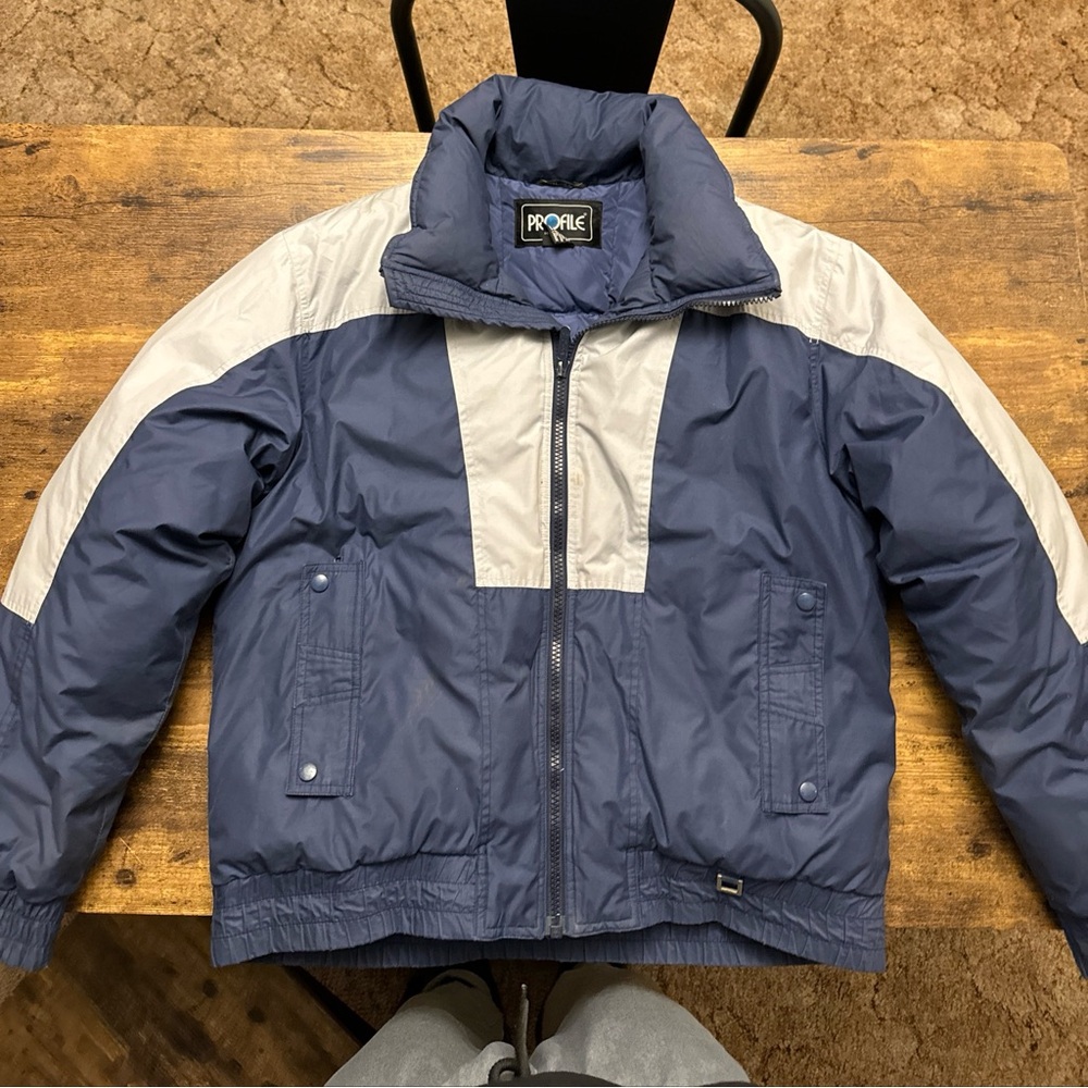 Profile Ski Jacket, Mens XL Down Feather Insulation